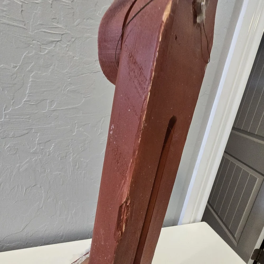 Wooden Reindeer 3ft Tall Good condition